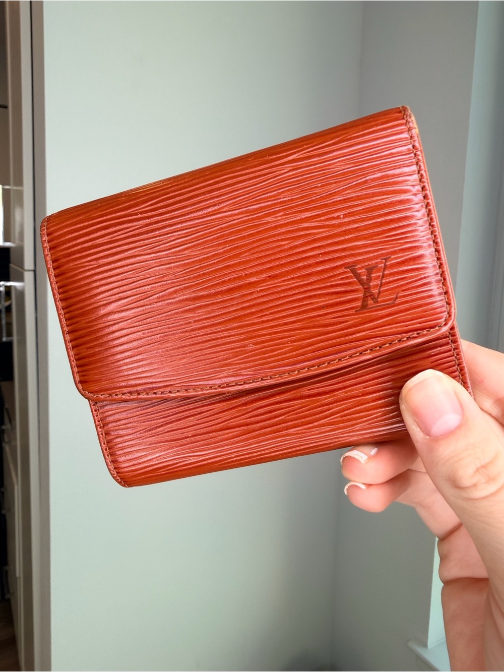 Louis Vuitton Epi 12-Slot Card Holder / Wallet